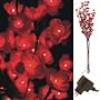 Lighted Cherry Blossom with 3 Branches - 40"