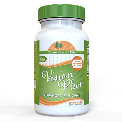 Vision Plus - 20mg Lutein + Eye Multivitamins - Ingredients Clinically Tested to Protect and Strengthen Your Vision - 120 Day Guarantee