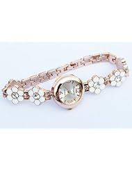 Fashion New Style Ladys Girls Bracelet Wrist Watch Quartz - White