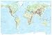 World Map Maps Poster Print, 36x24