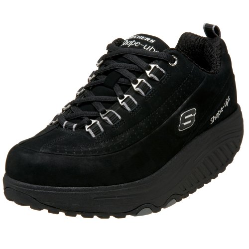 External hard drive:Skechers Women's Shape Ups-Optimize Fitness Walking Shoe,Black Nubuck,6.5 M US