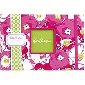 Lilly Pulitzer Photo Book SCARLET BEGONIA holds 24 - 4x6 photos - 4x6