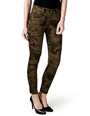 Limited Collection Cotton Rich Camouflage Trousers