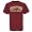 Boston College Eagles Maroon Vertical Arch T-shirt