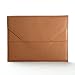 Tan Leather iPad Carrier with Pocket
