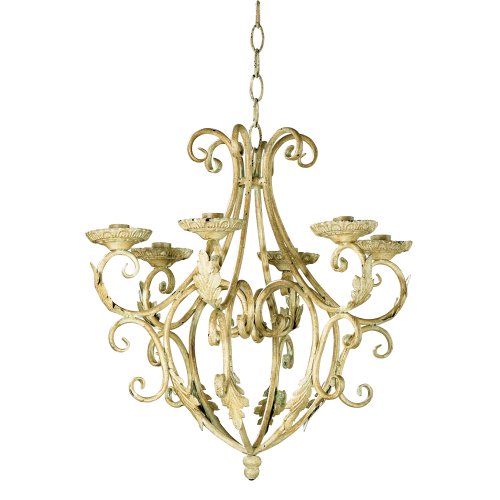 Gifts & Decor Wrought Iron Royalty's Candleholder Chandelier