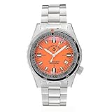 Zeno Automatic Orange Army Diver Swiss Made Watch 465N-A5M