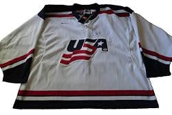 Senator John McCain Autographed USA Hockey Jersey, PSA/DNA Authenticated