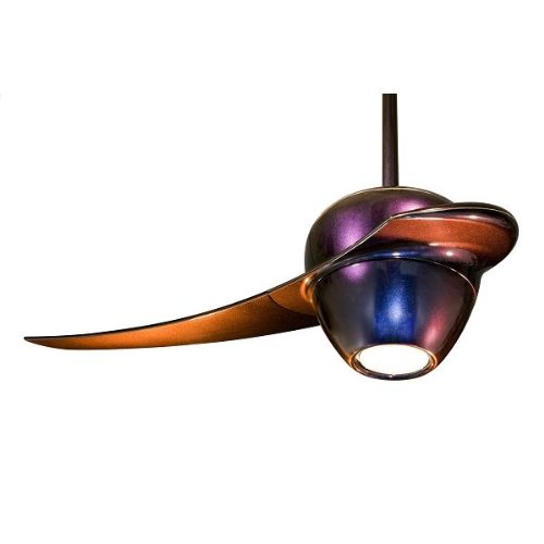 Fanimation FP2120RB Enigma Ceiling Fan, Custom-Finish, 1 Blade, Red/Blue On Sale