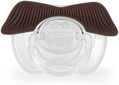 Mustachifier Baby Infant Pacifier - The Ladies Man Binkie Mustache Beard
