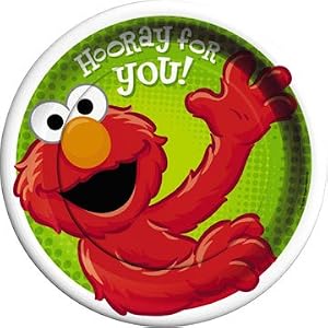 Elmo Lunch Plates 8ct by Hallmark