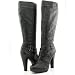 CALVIN KLEIN CK Prairy Black Boots Shoes Womens Size 10