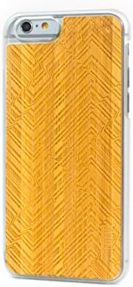 Red Avenue NOISE Case - iPhone 6 / 6s Wood Case Engraved Design- Bamboo &amp; Clear (4.7 inch)