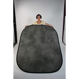 Lastolite LL LB6701 6 x 7 Feet Collapsible Reversible Background with Train (Black/White)