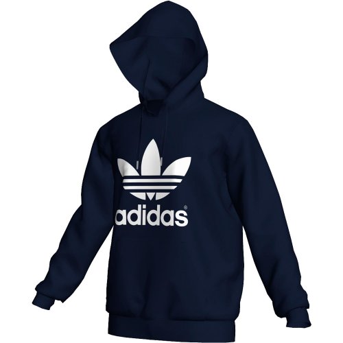 Adidas Herren T-Shirt ADI Trefoil Hoody, indigo f08/white, S, X41189 Preisvergleich