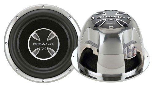 Brand-X XL12D44 12'' High Power Dual Voice Coil Subwoofer