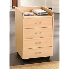 Links 50300100 PRONTO Rollcontainer Buche 40x36x65 cm