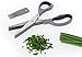 Kuuk 5-Blade Herb Scissors - Stainless Steel