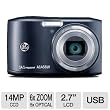 GE Smart A1456W-BK 14 MP with 5 x Optical Zoom Digital Camera, Black