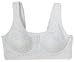 Lily of France Women's Sport in Action Sport Bra with Outside Wire and Back Hook