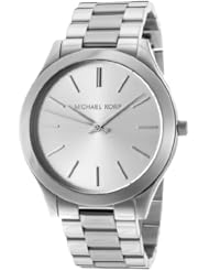 Michael Kors Womens MK3178 Runway Silver Watch