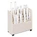 Safco 3083 Laminate Mobile Roll File, 50 2-3/4x2-3/4 Bins, 30-1/8wx15-3/4x28-7/8h, Putty
