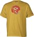 Search : Kansas City Chiefs -Gold- Soda Rubber Gridiron Classics Helmet T-Shirt