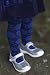 Oilily MANDY Flower Jacquard Blue Tights