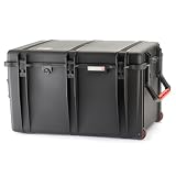HPRC 2800W Wheeled Hard Case with Cubed Foam (Black)