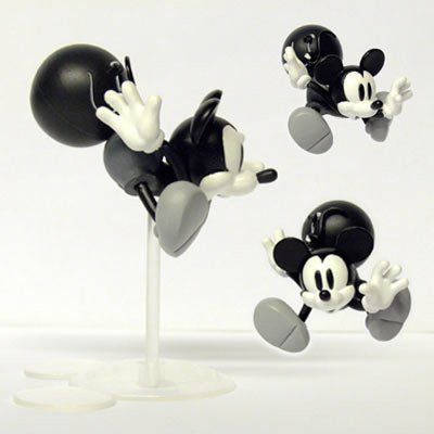 Figurine Trading Mickey MoshPit On Disney Figure n°6 (noir et blanc)