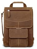 MacCase Premium Leather iPad Flight Jacket w/ Backpack Option - Vintage