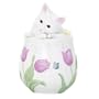 Lenox Butterfly Meadow Figural Kitten Cookie Jar