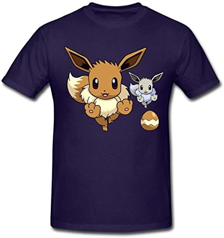 Namen Youth Cute Eevee Pokemon T Shirt dark blue S
