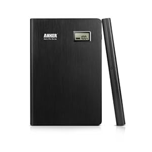 Anker? 2nd Gen Astro Pro2 20000mAh 4-Port Aluminum Portable External Battery Charger with 9V/12V Multi-Voltage Port and PowerIQTM Technology for iPad Air mini, iPhone 5s 5c 5; Galaxy S5 S4, Tab 2, Note, Nexus, MOTO X, G, LG Optimus, HTC One and More by ho