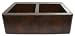 COPPER FARMHOUSE APRON KITCHEN SINK