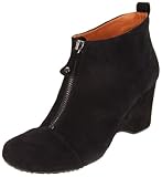 Gentle Souls Women's Ridgual Ankle Boot,Black Suede,9 M US