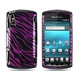 41nzJxtYzJL. SL160  Purple Black Zebra Premium Design Protector Hard Cover Case for Sony Ericsson Xperia Play (AT&T) (VERIZON)