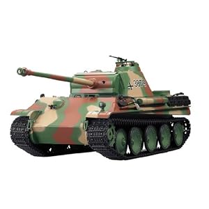 1 16 German Panther Type G Airsoft RC Battle Tank w  Sound and Smoking by 