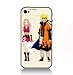 Haruno Sakura Naruto: Shippuden Drawings Naruto Uzumaki Hokage case for Iphone 5 with black sidecove