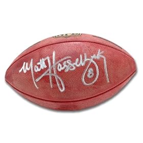 <b>Matt Hasselbeck Signed Duke Pro Football</b>