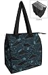 Dolphins Grocery Shopping Bags Reusable Insulated Dolphin print ECO FRIENDLY GREEN Tote RE-USABLE INSULATED With Zipper