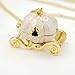 Topstaronline (TM) Fairy Tale Series Cinderella Magic Pumpkin Carriage Pendant Necklace
