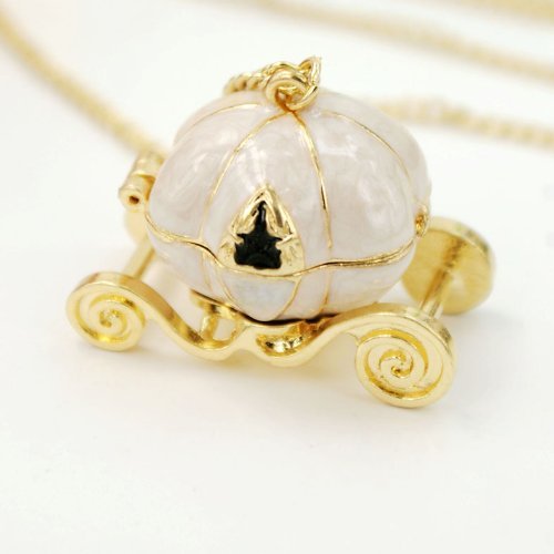 Topstaronline (TM) Fairy Tale Series Cinderella Magic Pumpkin Carriage Pendant Necklace