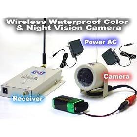 WIRELESS HIDDEN CAMERA SPY CAM + NIGHT VISION