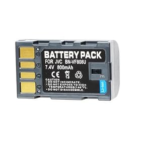 Battery for BN-VF808U BN-VF808 JVC GR-D726US GR-D728