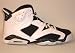 Air Jordan 6 Retro Mens Basketball Sneaker Style# 384664-101