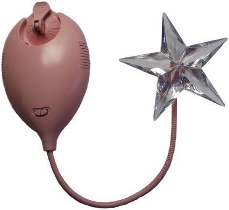 Moonbeam Solar Powered Nightlight Star, Pink