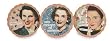 #%&@*!! / Ctrl+Alt+Delete / Reply To All Coaster Set by anne taintor
