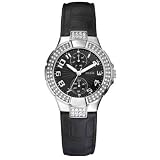 Cheap GUESS?  Ladies Watches – Discount GUESS Status In-the-Round Leather Watches