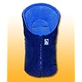 Kleiner Winterfu�sack f�r Babyschale EISB�RCHEN BLAU